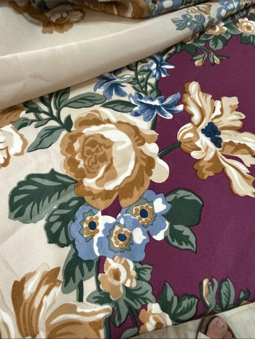 Adolfo luxurious silk